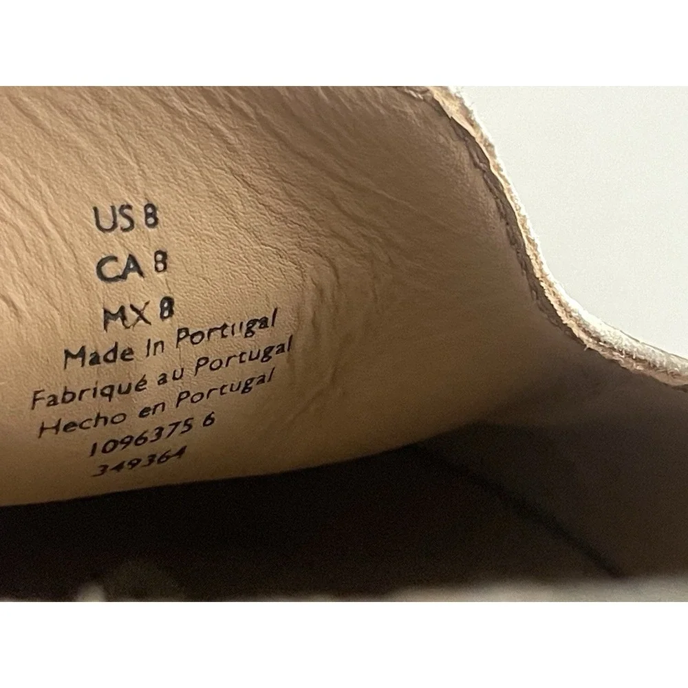 COS Women's Leather Moccasin‎ Loafers Minimalist Chic Preppy Quiet Luxury Sz 8